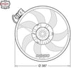 Denso Radiator Cooling Fan DER20017 thumbnail