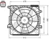 Denso Radiator Cooling Fan DER43000 thumbnail