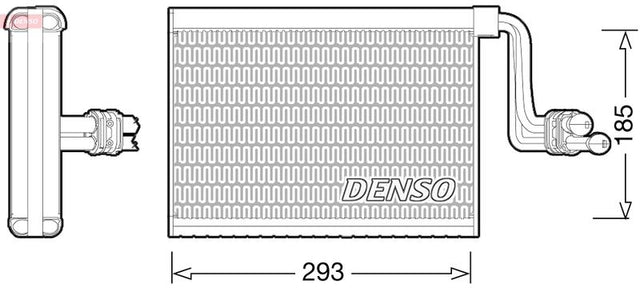Denso Ac Evaporator DEV05002 - image 2