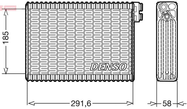Denso Ac Evaporator DEV09013 - image 2