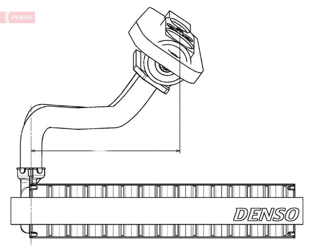 Denso Ac Evaporator DEV09020 - image 2