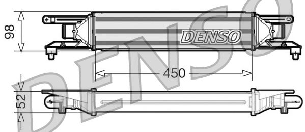 Denso Radiator DIT01001 - image 2