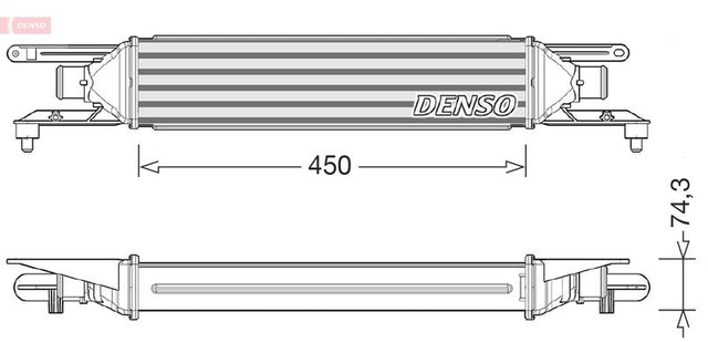 Denso Radiator DIT01007 - image 2