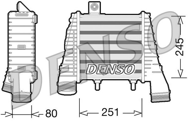 Denso Radiator DIT02008 - image 2