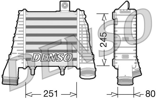 Denso Radiator DIT02009 - image 2