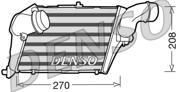 Denso Radiator DIT02012 - image 2
