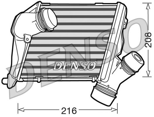 Denso Radiator DIT02014 - image 2