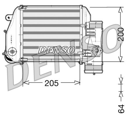 Denso Radiator DIT02024 - image 2