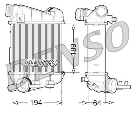 Denso Radiator DIT02027 - image 2