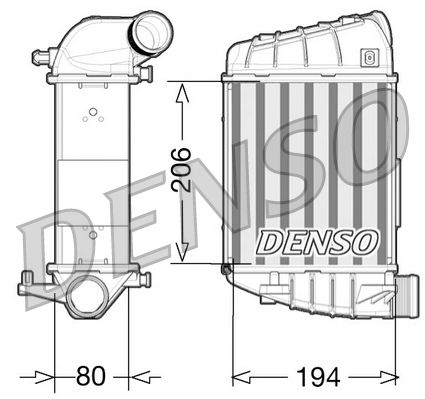 Denso Radiator DIT02028 - image 2