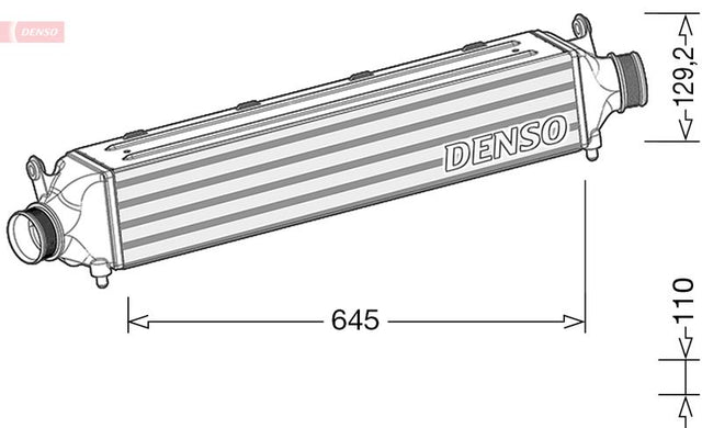 Denso Radiator DIT02037 - image 2
