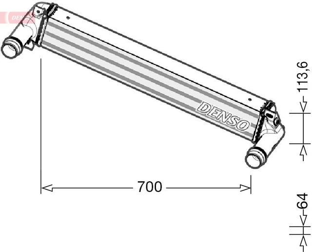 Denso Radiator DIT06010 - image 2