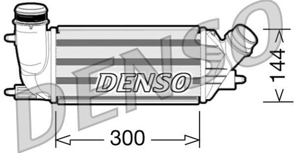 Denso Radiator DIT07001 - image 2