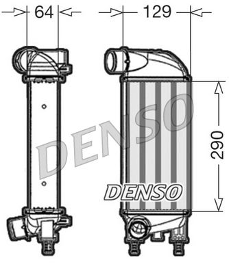 Denso Radiator DIT09110 - image 2