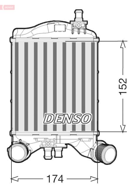 Denso Radiator DIT09111 - image 2