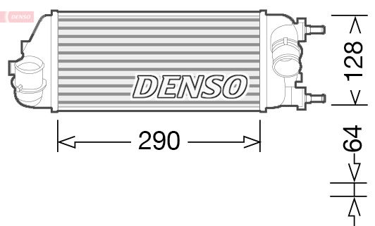 Denso Radiator DIT09115 - image 2