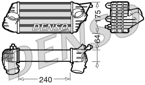 Denso Radiator DIT09120 - image 2