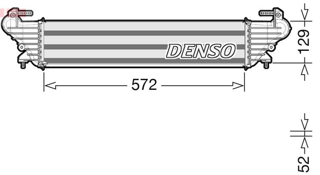 Denso Radiator DIT09121 - image 2