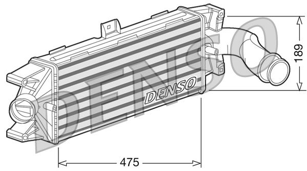 Denso Radiator DIT12003 - image 2