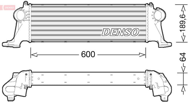 Denso Radiator DIT12004 - image 2