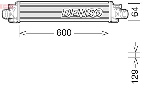 Denso Radiator DIT15001 - image 2