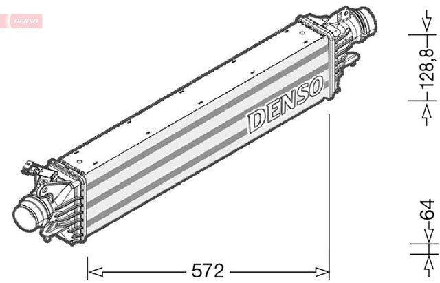 Denso Radiator DIT20006 - image 2