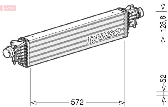 Denso Radiator DIT20007 - image 2
