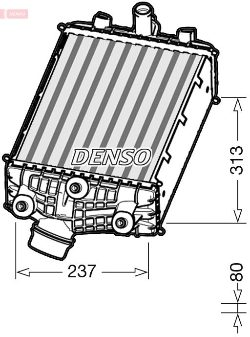 Denso Radiator DIT28001 - image 2