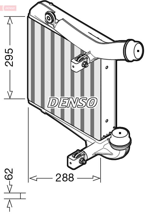 Denso Radiator DIT28013 - image 2
