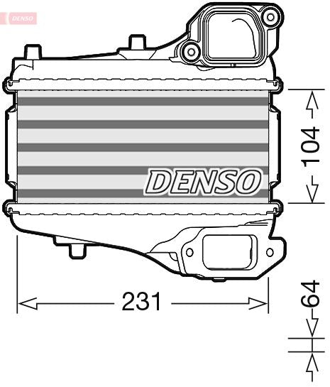 Denso Radiator DIT40001 - image 2