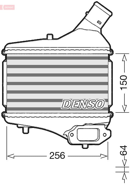 Denso Radiator DIT40010 - image 2