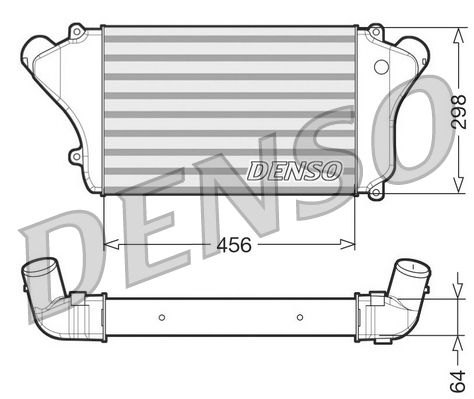 Denso Radiator DIT45004 - image 2