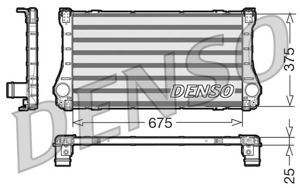 Denso Radiator DIT50002 - image 2