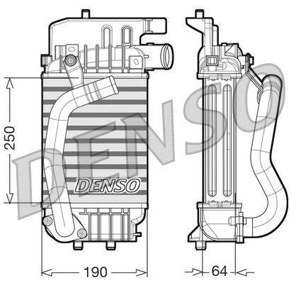 Denso Radiator DIT50004 - image 2