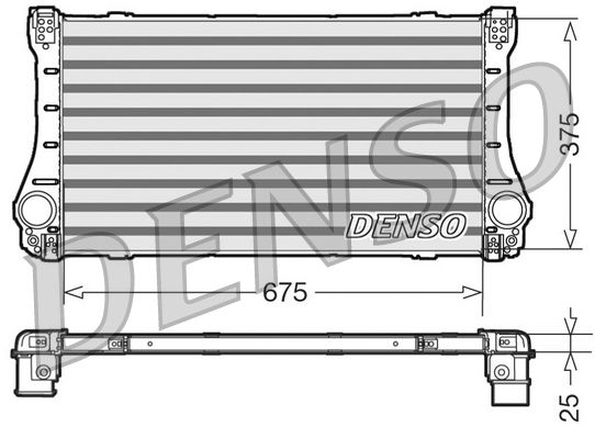 Denso Radiator DIT50005 - image 2