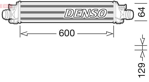 Denso Radiator DIT99000 - image 2