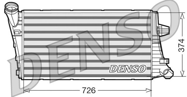 Denso Radiator DIT99020 - image 2