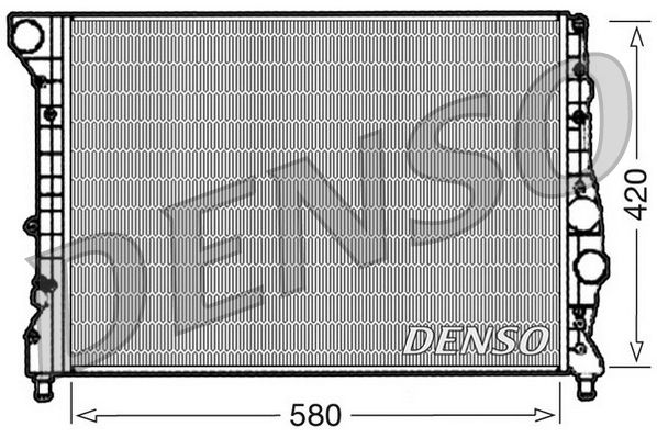 Denso Radiator DRM01001 - image 2