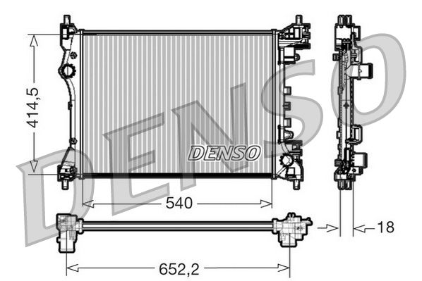 Denso Radiator DRM01005 - image 2