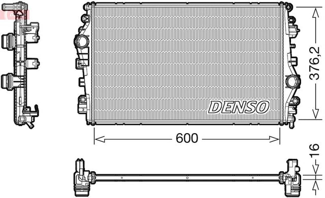 Denso Radiator DRM01009 - image 2