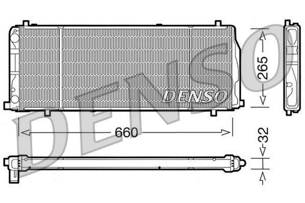 Denso Radiator DRM02004 - image 2