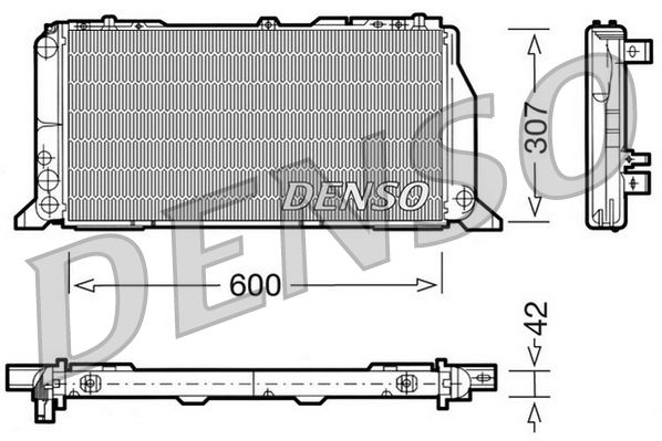 Denso Radiator DRM02013 - image 2