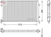 Denso Radiator DRM02027 thumbnail