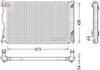 Denso Radiator DRM02028 thumbnail