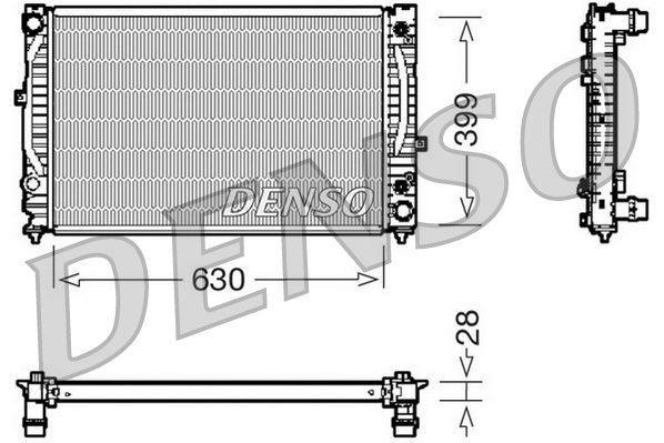 Denso Radiator DRM02031 - image 2