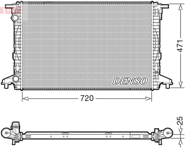 Denso Radiator DRM02043 - image 2