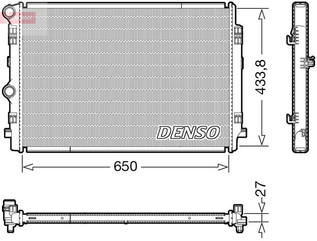 Denso Radiator DRM02044 - image 2
