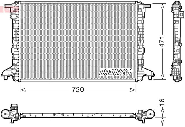 Denso Radiator DRM02049 - image 2