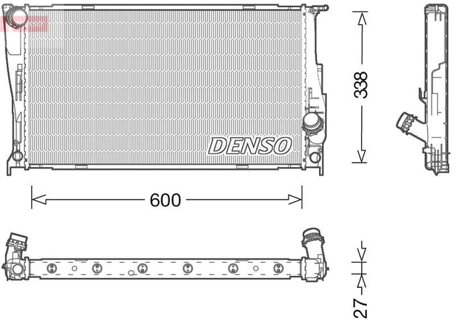 Denso Radiator DRM05003 - image 2