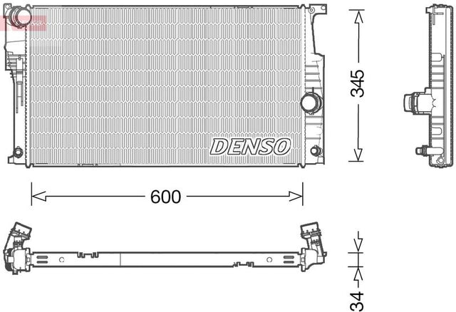 Denso Radiator DRM05004 - image 2